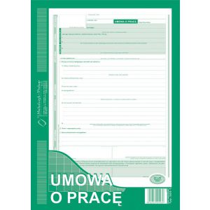 Druk MiP Umowa o Pracę A4/40